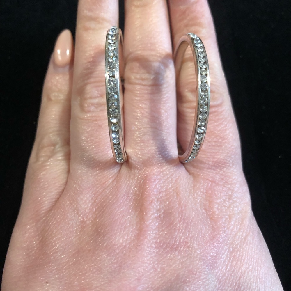 Hoop earrings